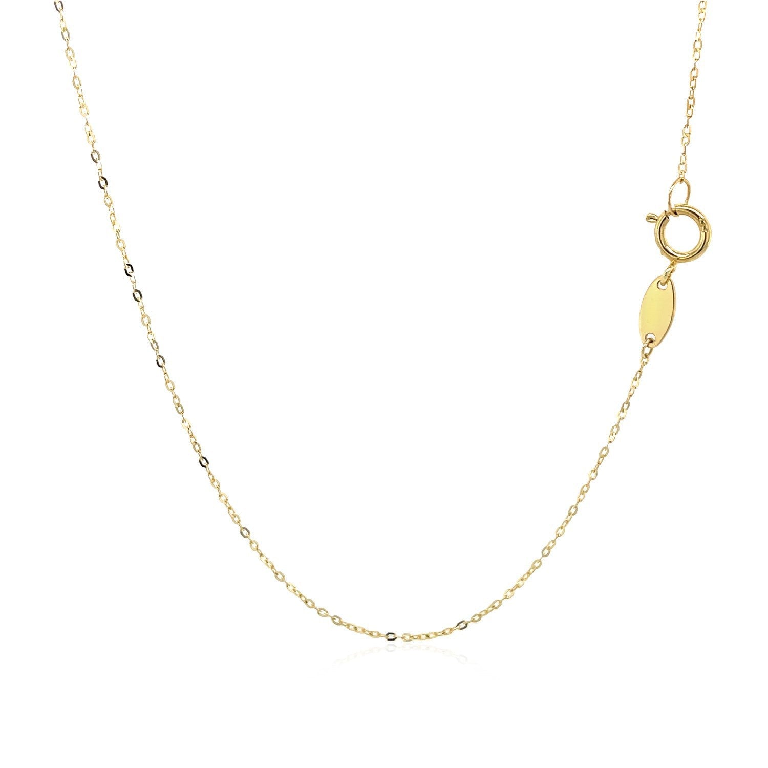 14k Yellow Gold with Peace Symbol Pendant by Bids.com