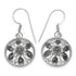 0.18 Carat Genuine Blue Diamond .925 Sterling Silver Earrings by Bids.com