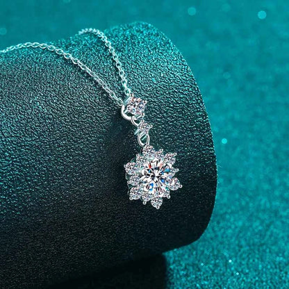 1 Carat Sparkala™ Zircon 925 Sterling Silver Necklace
