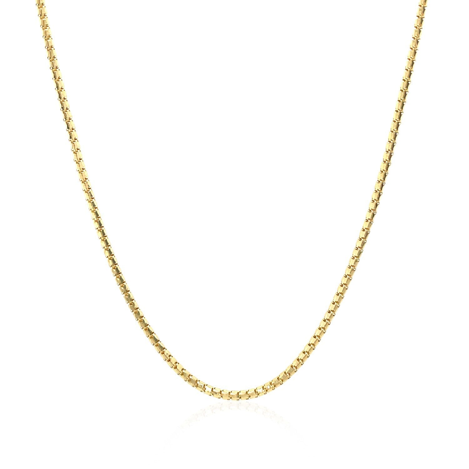 14k Yellow Gold Ice Chain 1.3mm by Bids.com
