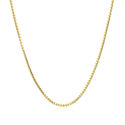 14k Yellow Gold Ice Chain 1.3mm by Bids.com