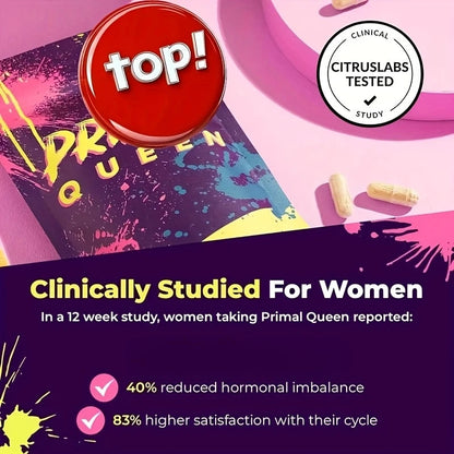Primal Queen Beef Organ Superfood - 30 Day Refill，Female-Optimized Beef Organ Superfood Supplement (Beef Liver, Kidney, Heart, &amp; 3 More) - 100% Grass Fed, Pasture Raised Cattle - Balance Hormones, Energy, &amp; More for Women by VAH