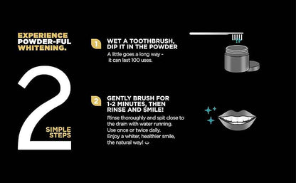 Activated Charcoal Teeth Whitening Powder