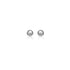 14k White Gold Classic Round Stud Earrings (6.0 mm) by Bids.com