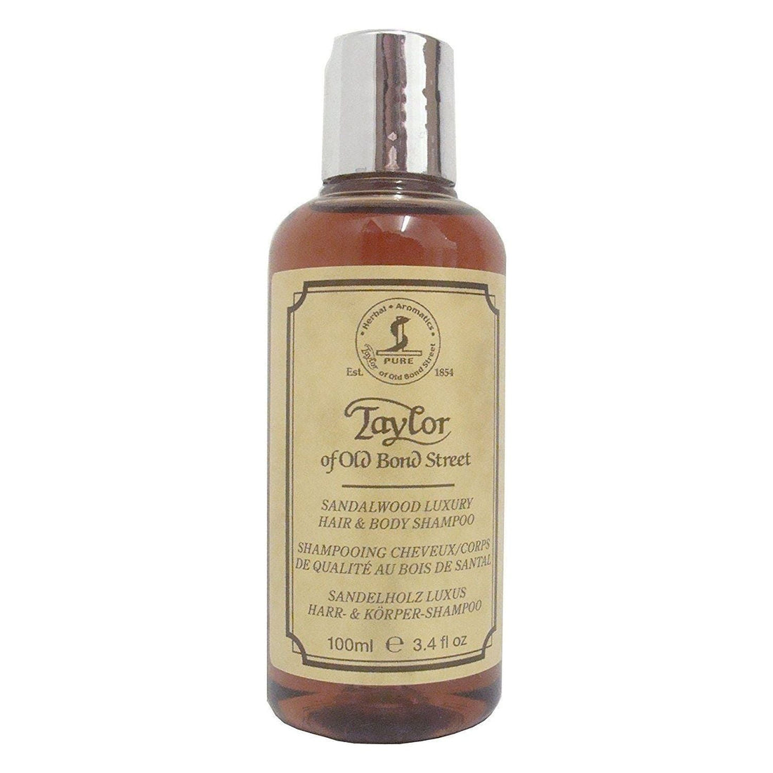 Taylor of Old Bond Street Sandalwood Luxury Hair &amp; Body Shampoo 100 ml by Pasteur Pharmacy