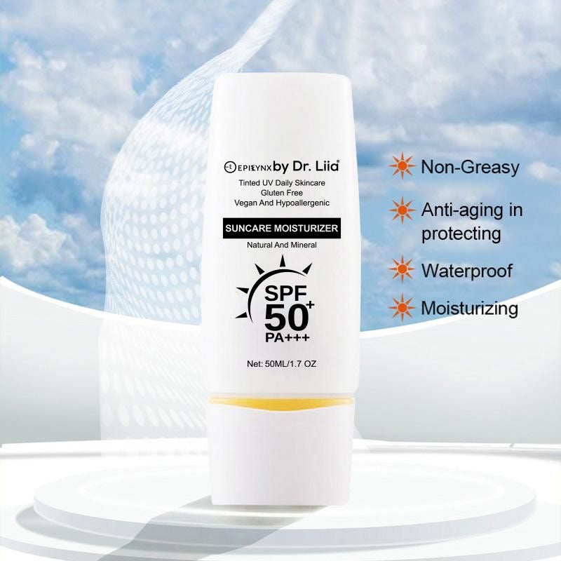 SPF 50 Mineral Moisturizer – Hydrating, Vegan &amp; Sensitive-Skin Friendly by EpiLynx