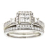 1.00ct Diamond Engagement Ring Set 10KT White Gold by Bids.com