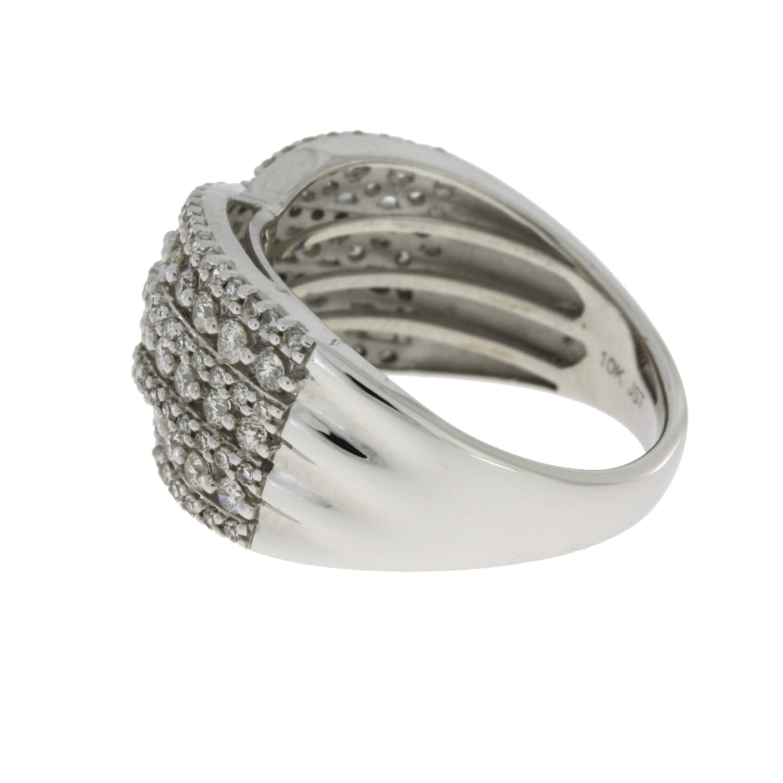 Genuine 1.00ct Diamond Ring 10KT White Gold by Bids.com