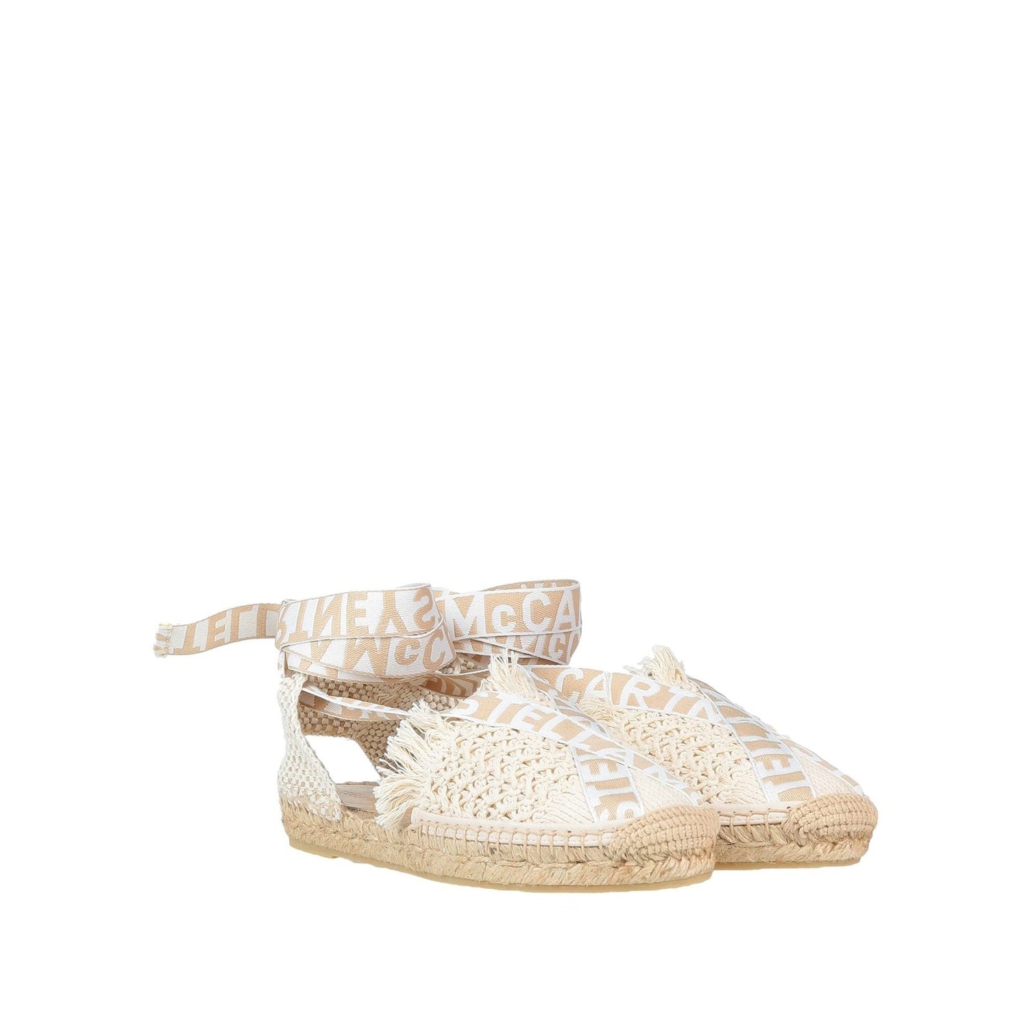 Stella Mccartney Logo Canvas Espadrilles Women by Luosophy