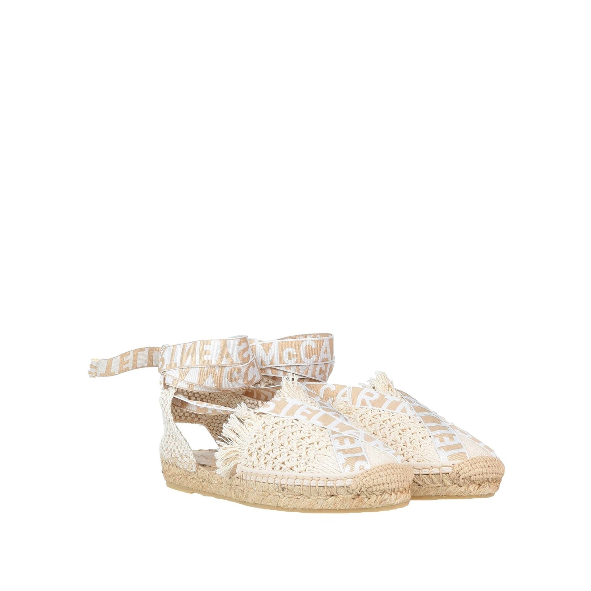 Stella Mccartney Logo Canvas Espadrilles Women by Luosophy