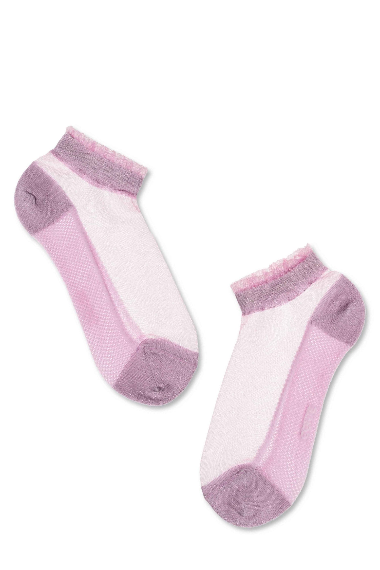 Ankle Socks Conte Active - 229 Transparent with Lurex