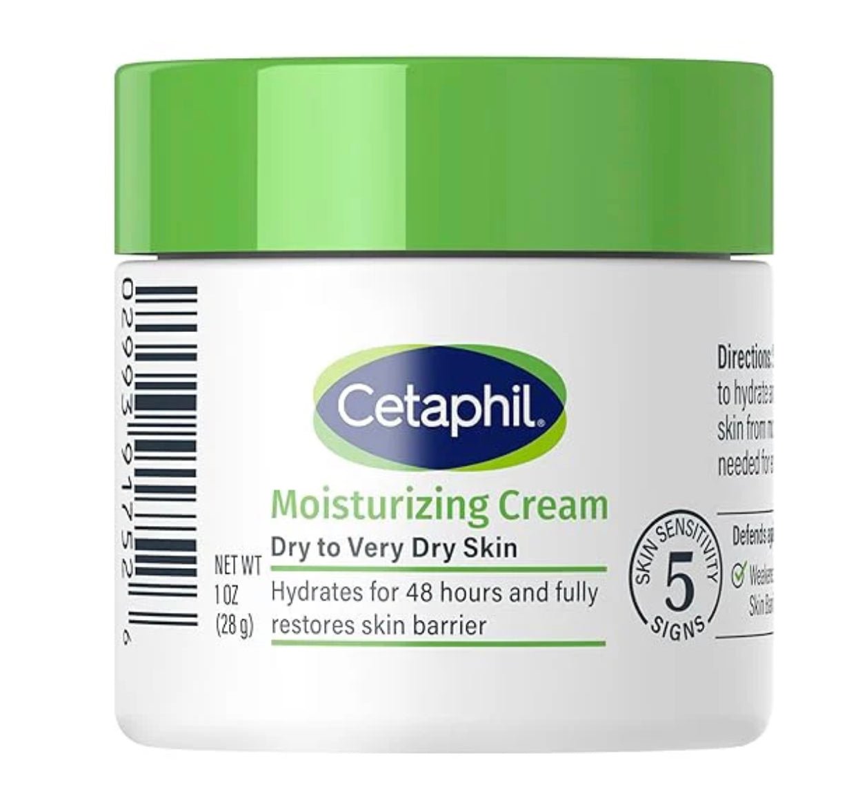 Cetaphil Moisturizing Cream for Dry &amp; Sensitive Skin, Fragrance Free