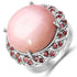 14.59 Carat Genuine Opal & Tourmaline .925 Sterling Silver Ring by Bids.com