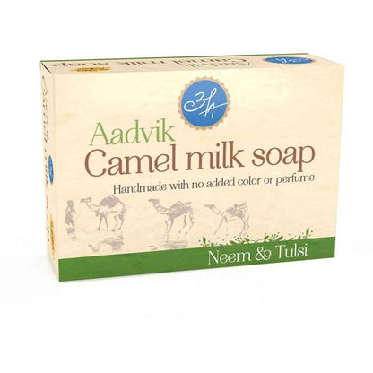 Aadvik Camel Milk Soap With Neem &amp; Tulsi