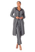 Chevron Knit Duster Coat & Pant Set- 51007 by Tally Taylor