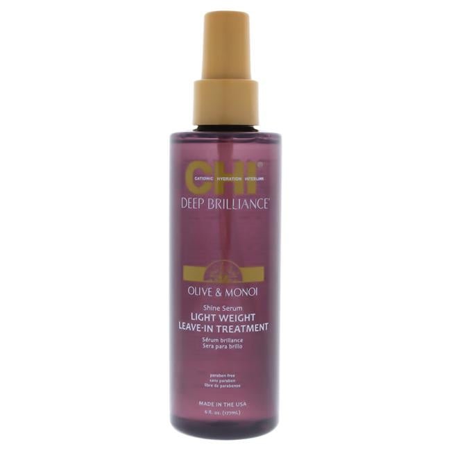 CHI Deep Brilliance Shine Serum Lightweight Leave-In, 6 oz