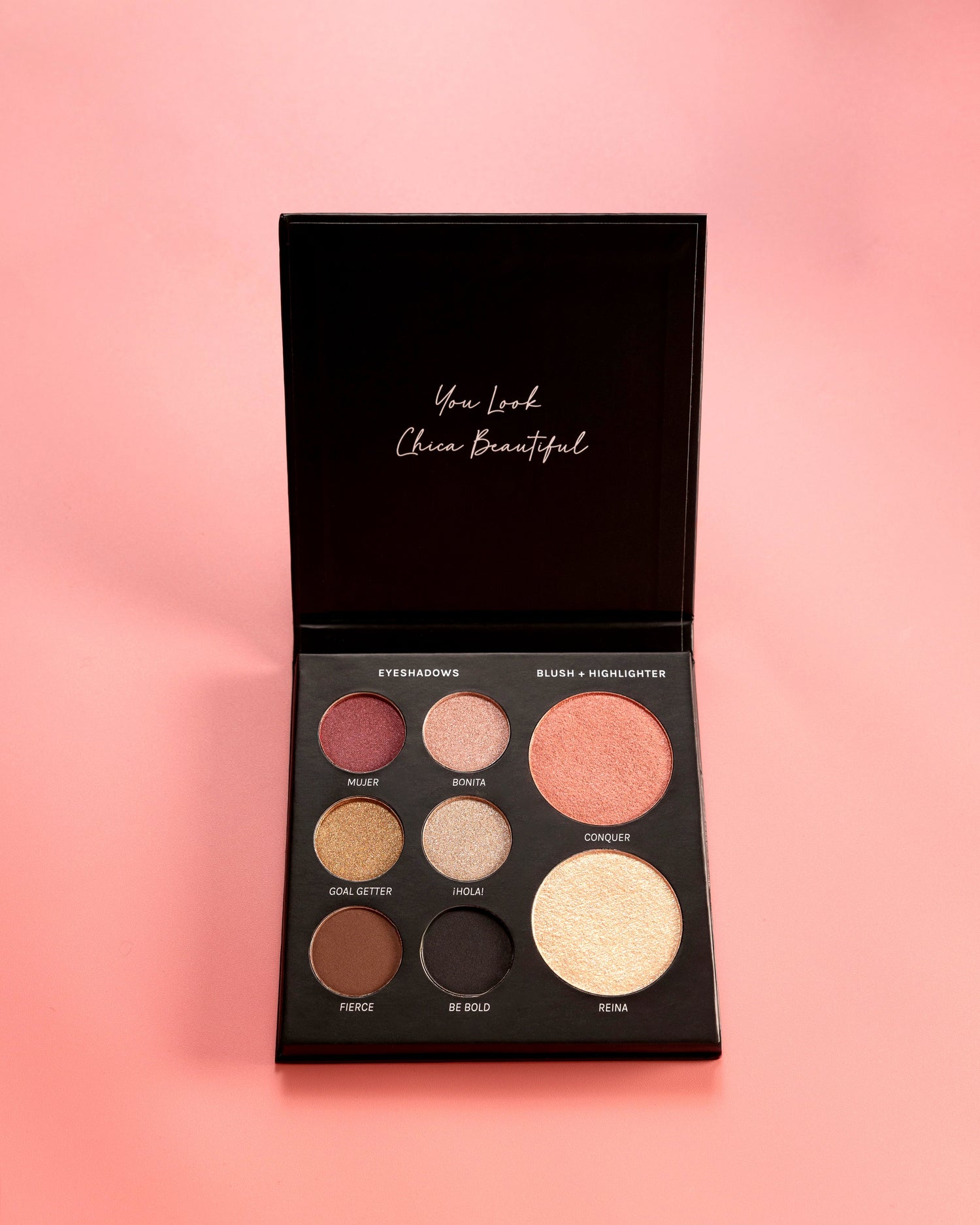 GET IT CHICA (All-In-One Face Palette - Blush, Highlighter &amp; 6 Eyeshadows) by Chica Beauty