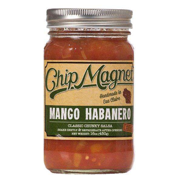 Salsa, Medium, Mango Habanero, Vinegar Free, Chip Magnet by Country Life Natural Foods