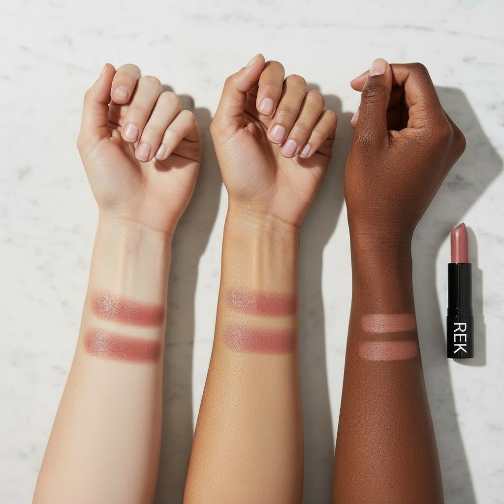 Long Lasting Hydrating Matte Lipstick (Vegan) | REK by REK Cosmetics