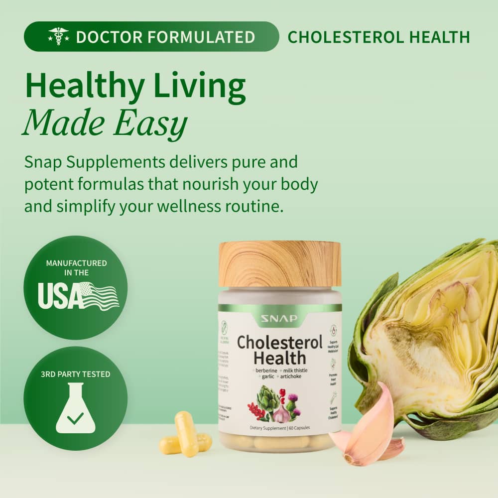 Cholesterol Health by Snap Supplements