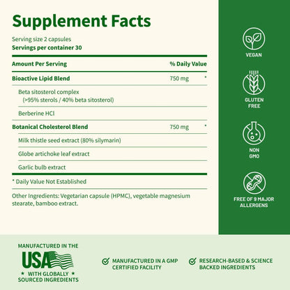 Heart Health &amp; Cholesterol Health Bundle by Snap Supplements