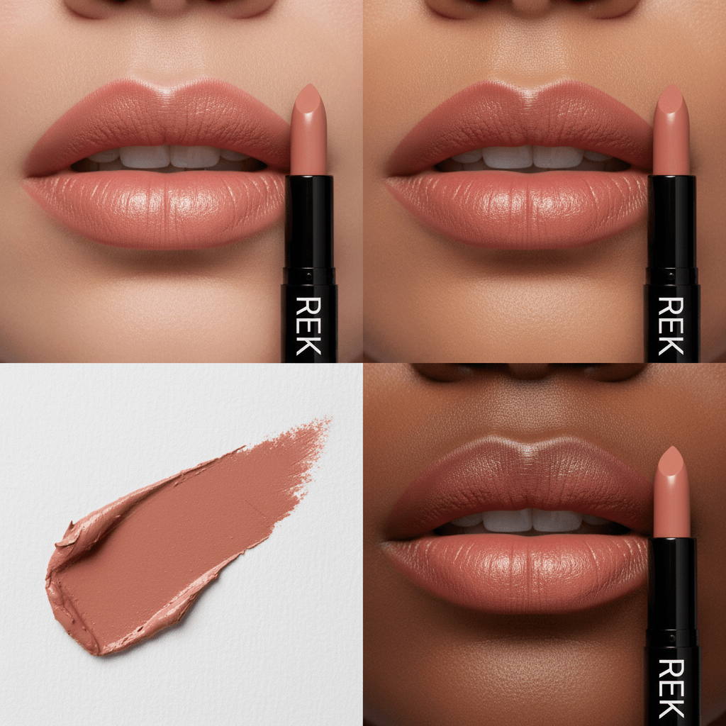 REK Matte Lipstick — Luxury Clean, Long-Lasting Vegan Formula | REK Cosmetics