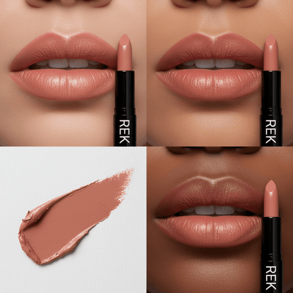REK Matte Lipstick — Luxury Clean, Long-Lasting Vegan Formula | REK Cosmetics