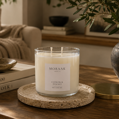 Citron + Copali Candle by Mobaak Aromatherapy Shoppe