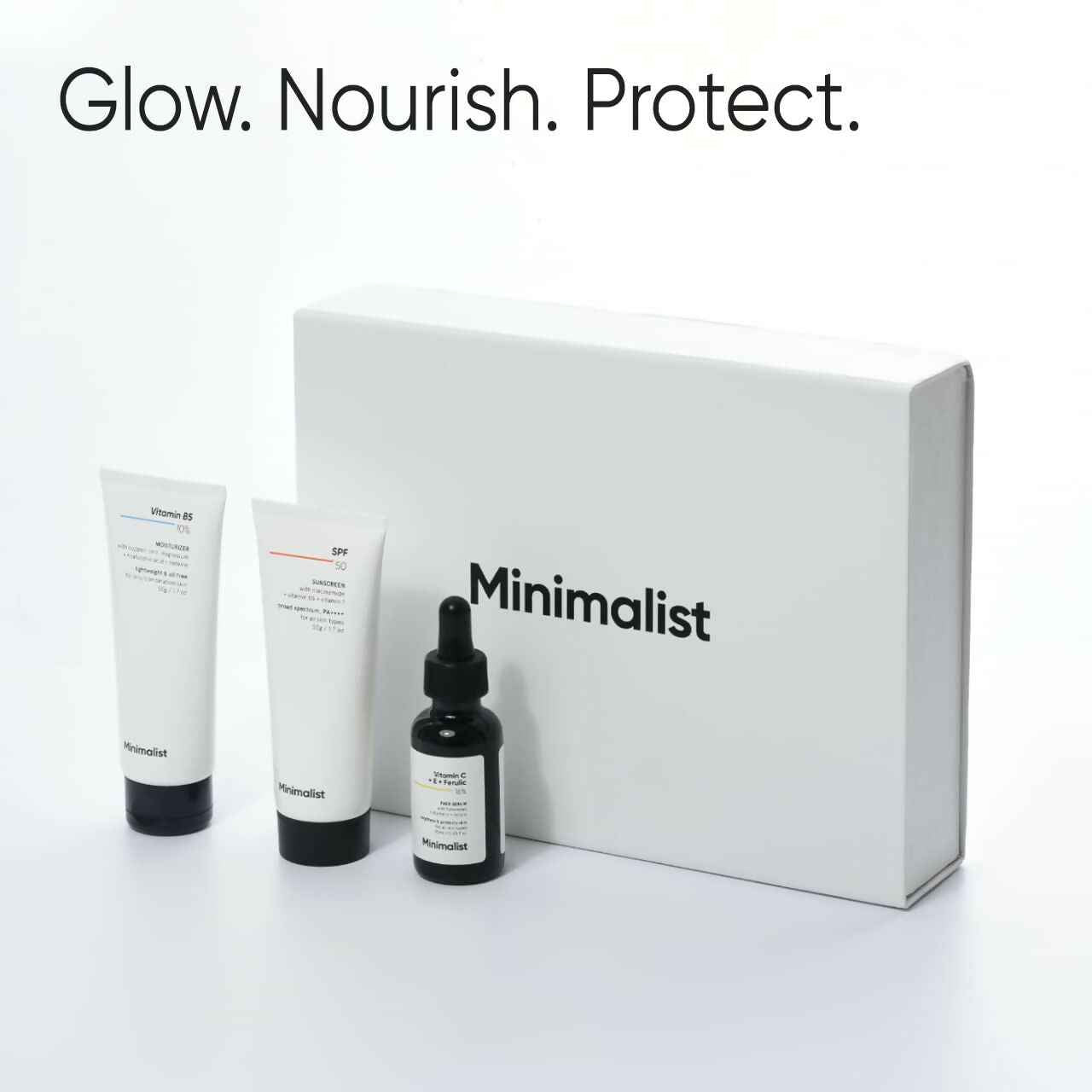 Minimalist Glow &amp; Protect Skincare Kit
