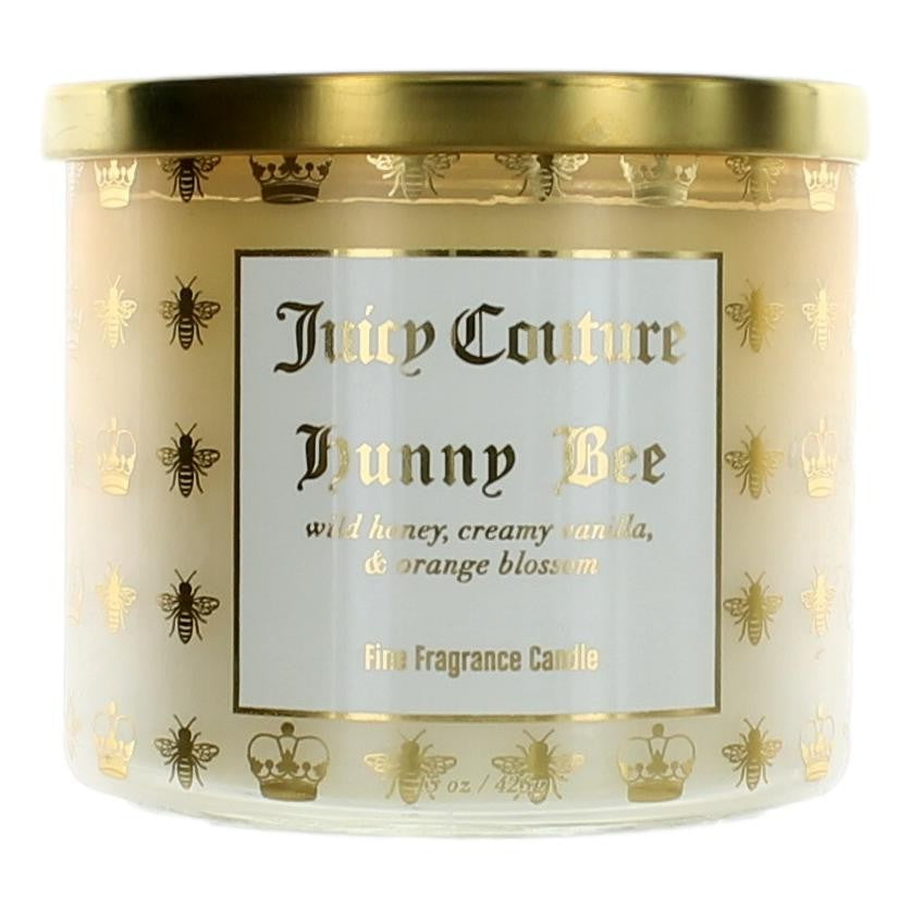 Juicy Couture 14.5 oz Soy Wax Blend 3 Wick Candle- Hunny Bee by Avera Group