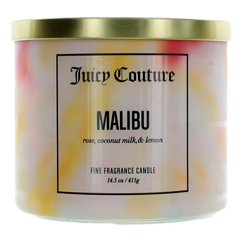 Juicy Couture 14.5 oz Soy Wax Blend 3 Wick Candle- Malibu by Avera Group