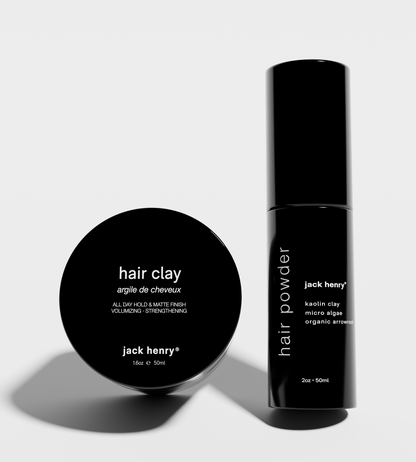 clay + powder duo by JACK HENRY