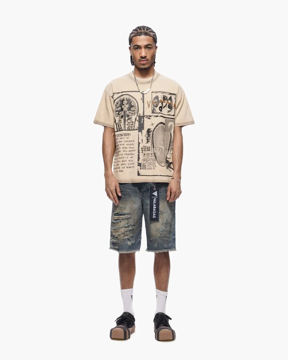 Valabasas Clipped Jorts - Dirty Washed by Denim Exchange