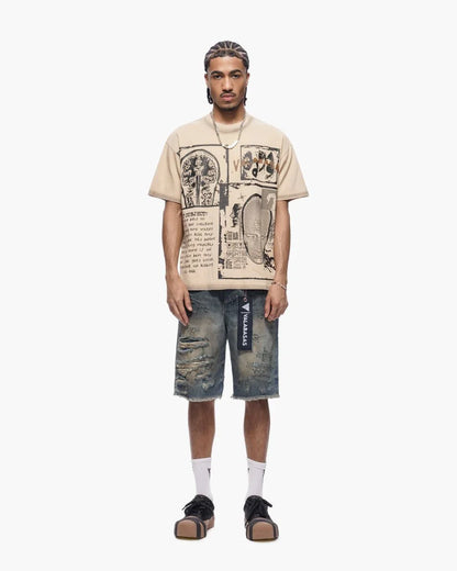 Valabasas Clipped Jorts - Dirty Washed by Denim Exchange