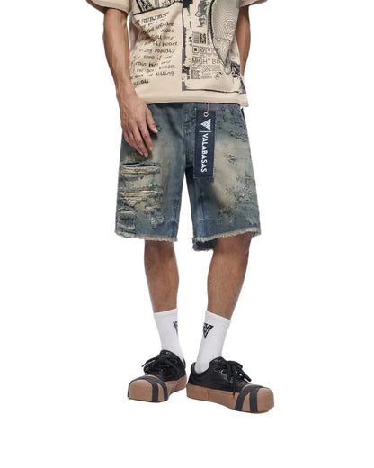 Valabasas Clipped Jorts - Dirty Washed by Denim Exchange