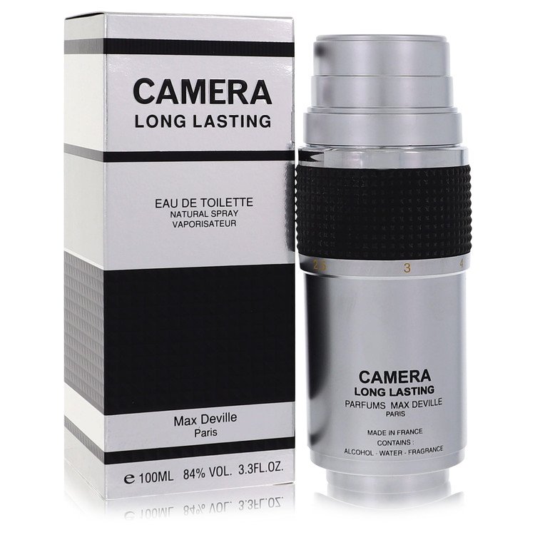 Camera Long Lasting by Max Deville Eau De Toilette Spray 3.4 oz for Men 