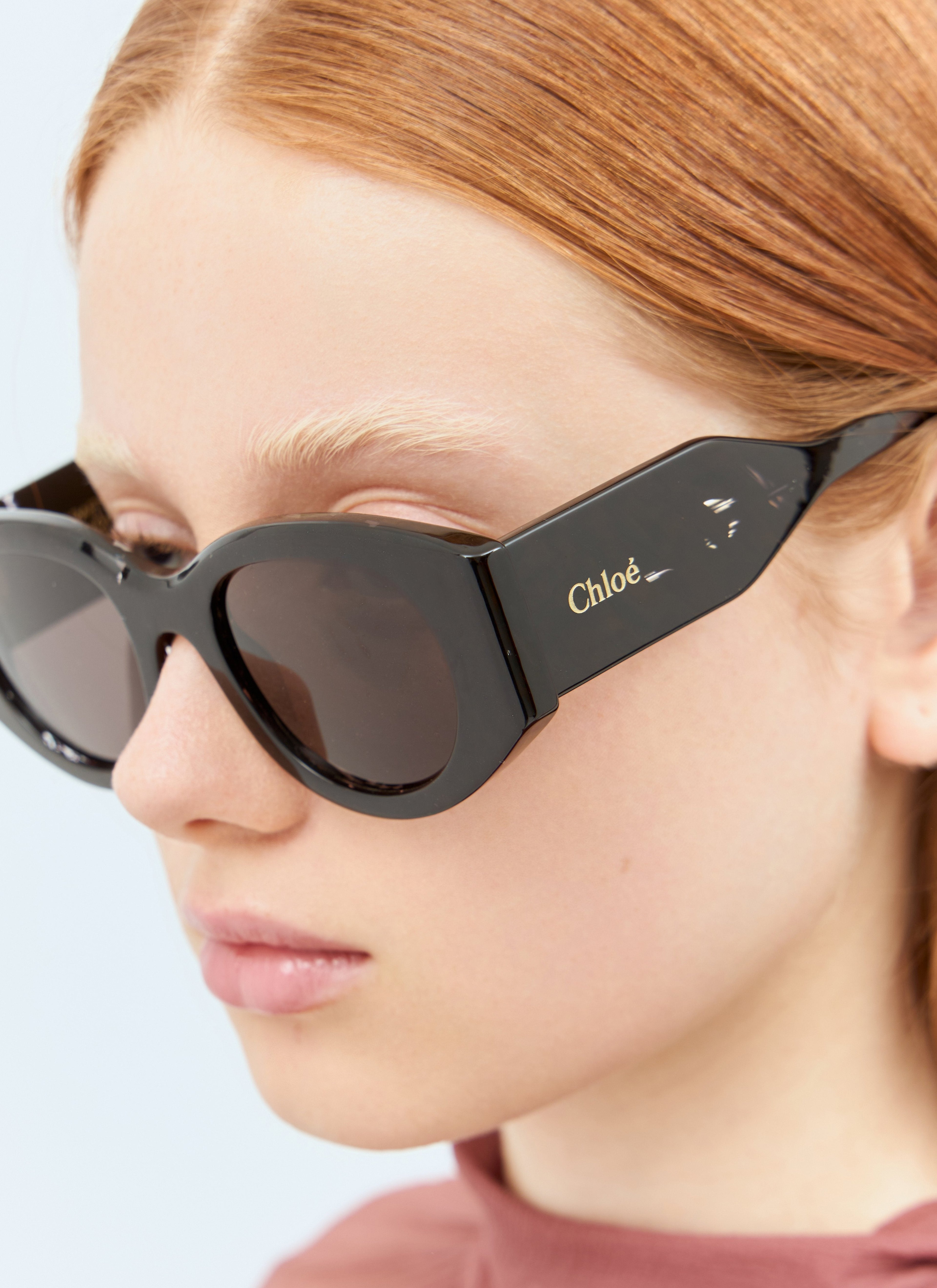 Chloé Women Round Frame Sunglasses by Luosophy