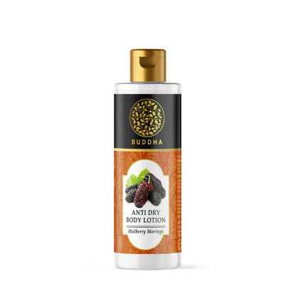 Buddha Natural Anti Dry Body Lotion - Helps Restore Moisture Nourishes &amp; Hydrates Skin