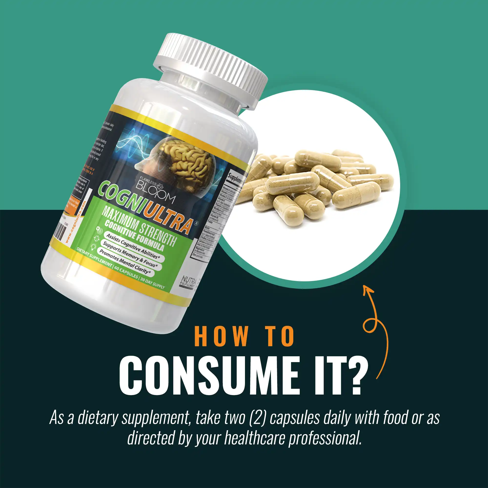CogniUltra | Cognitive Support Formula with Potent Ingredients