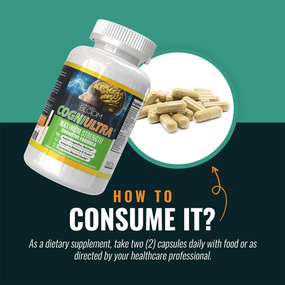 CogniUltra | Cognitive Support Formula with Potent Ingredients