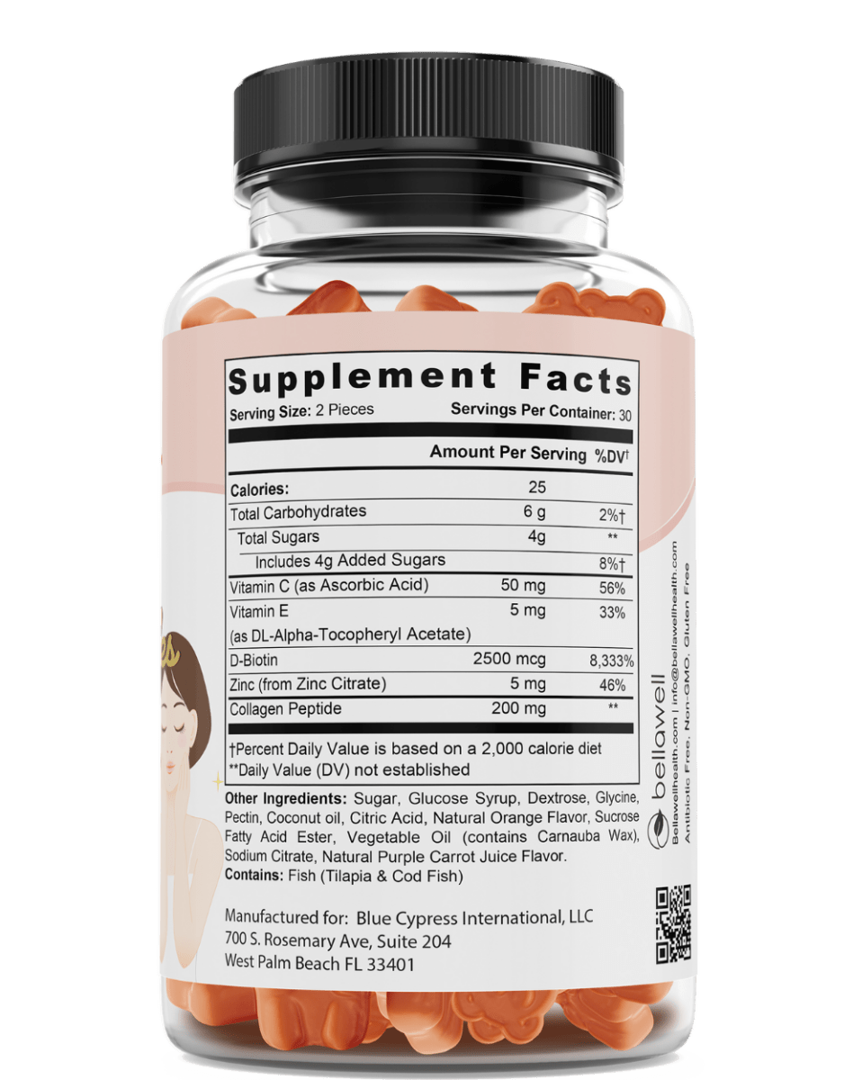 Collagen Peptide Gummies – Radiance from the Inside out by Bellawell