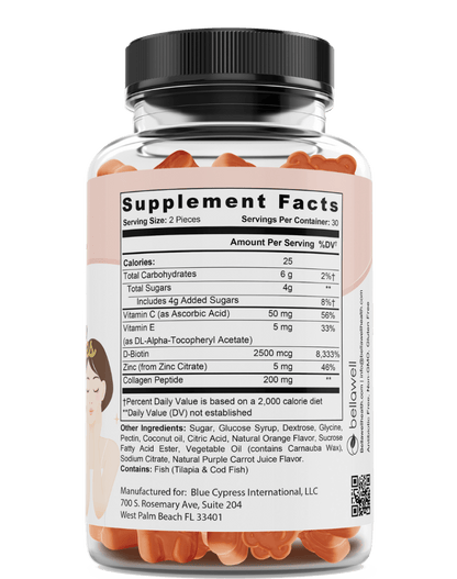 Collagen Peptide Gummies – Radiance from the Inside out by Bellawell