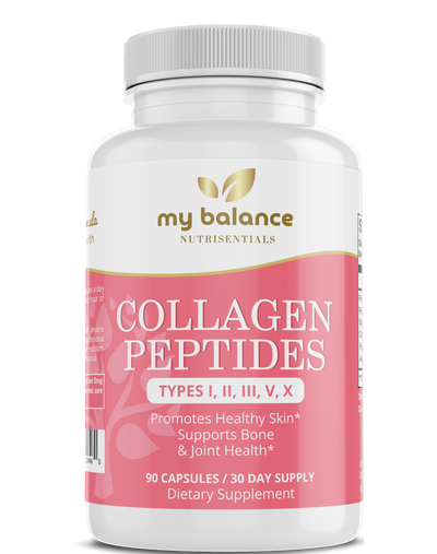 Collagen Peptides Types I, II, III, V, X
