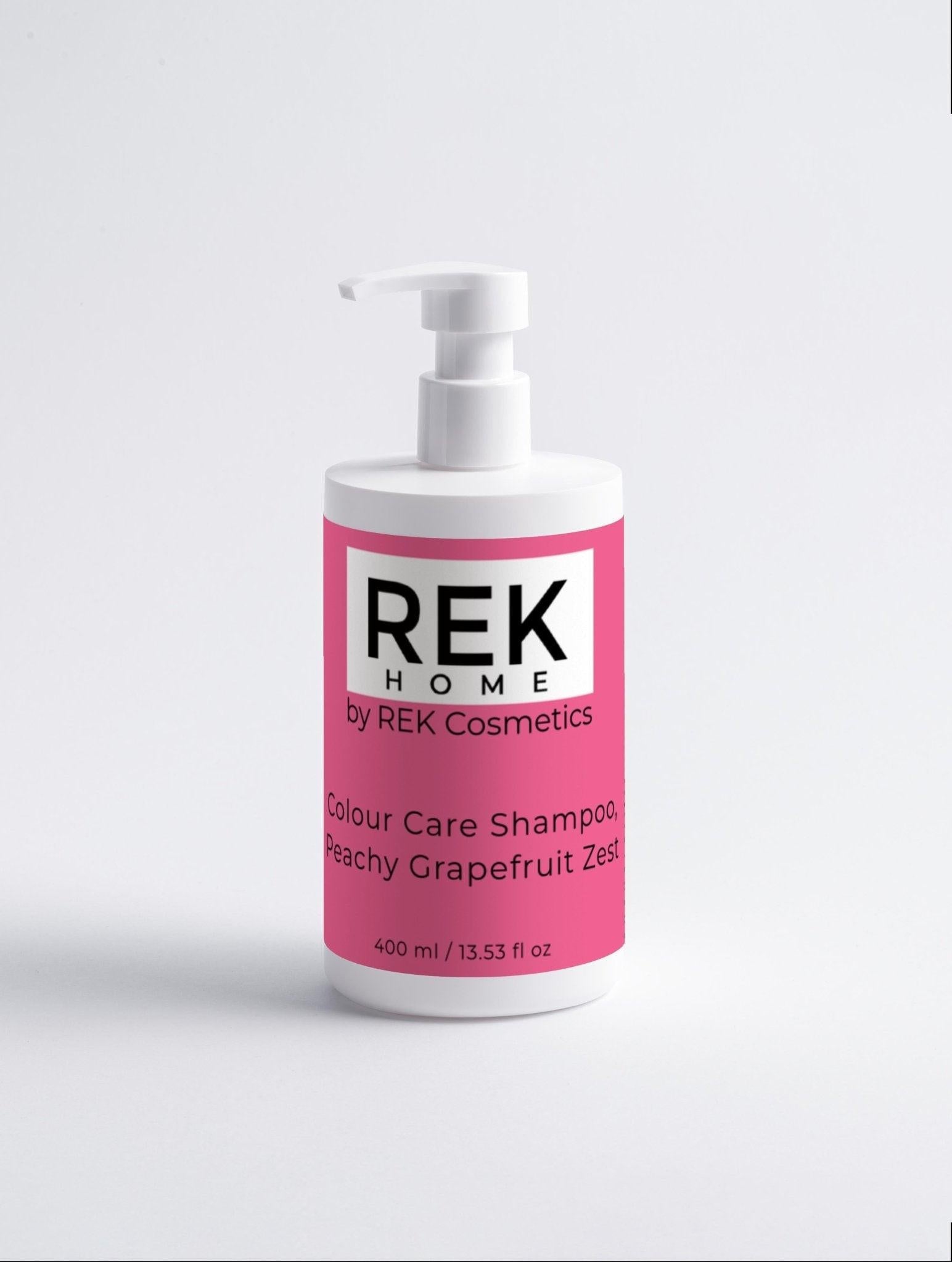 Colour Care Shampoo – Peachy Grapefruit Zest by REK Cosmetics