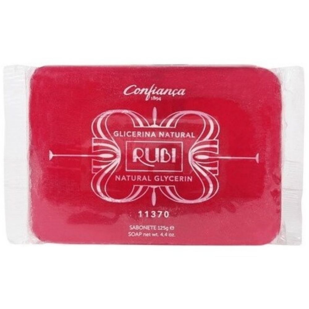 Sabonete De Glycerina Rudi 11370 Confianca Bar Soap 4.4 Oz by Pasteur Pharmacy