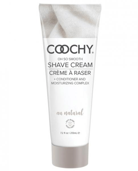 Coochy Au Natural Bikini Line Shave Cream — Fragrance‑Free, Ultra‑Hydrating - DestGlow
