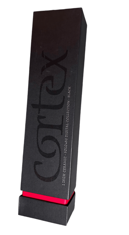 Cortex Solo Ceramic Flat Iron, 1-Inch, Black