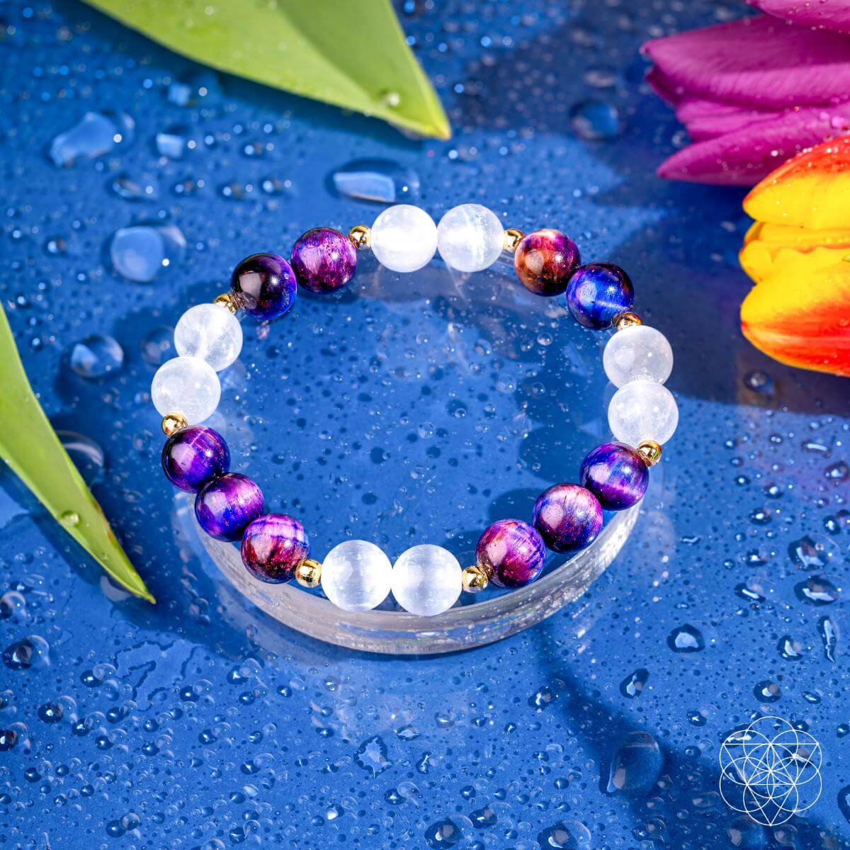 Cosmic Energy Amplifier - Galaxy Tiger’S Eye Bracelet - DestGlow