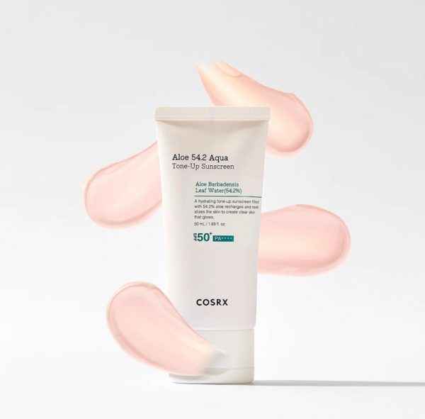Cosrx Aloe 54.2 Aqua Tone-Up Sunscreen SPF50+ PA++++