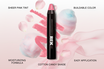 Cotten Candy | Color Stick Lip Sheers | REK Cosmetics by REK Cosmetics